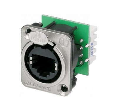 NEUTRIK  NE8FDV-YK - Connecteur de ch&acirc;ssis RJ45 Ethercon femelle - Prise encastrables