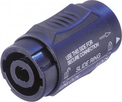 NEUTRIK  NL4MMX Adaptateur Speakon 2/4 vers Speakon 2/4