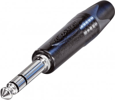 NEUTRIK  NP3XBAG Connecteur Jack 6,35 mm st&eacute;r&eacute;o Noir