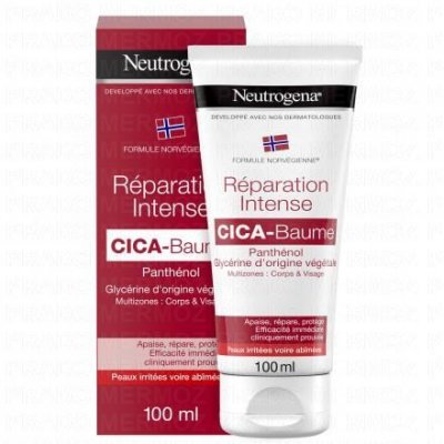 NEUTROGENA  R&eacute;paration Intense CICA-Baume tube 100ml