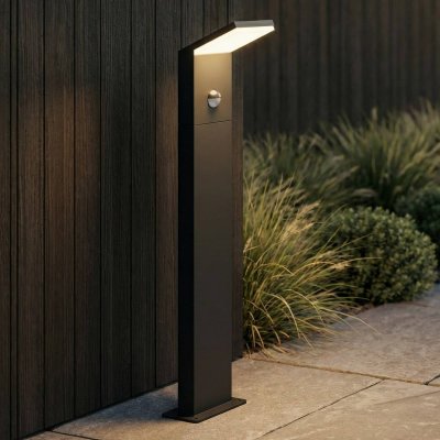 LUCANDE Nevio Lampe de Jardin w/Sensor Graphite -  