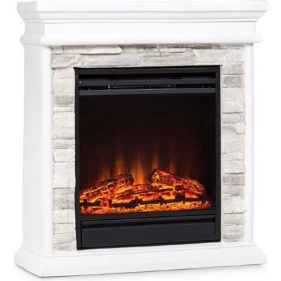 KLARSTEIN Nevis Peak Chemin&eacute;e &eacute;lectrique 1800 w Fonction chauffage 10 &agrave; 30 &deg;c T&eacute;l&eacute;commande