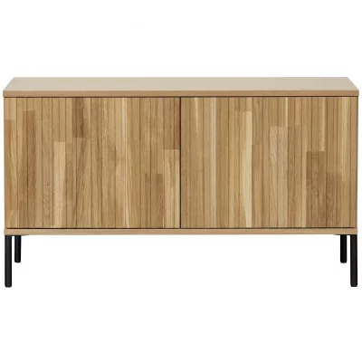 WOOOD New Gravure - Meuble TV en bois L100cm - Couleur - Bois clair