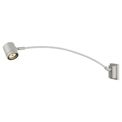 SLV NEW MYRA DISPLAY COURBE, gris argent, GU10, max. 50W, IP55