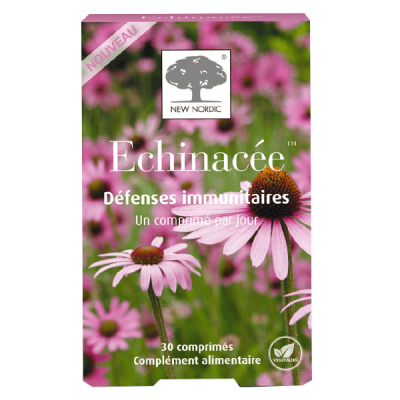 NEW NORDIC  - Echinacee 30 Comprimes Defenses Immuntaires 