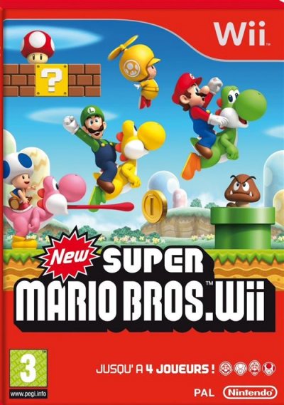 NEW SUPER MARIO BROS / JEU CONSOLE NINTENDO Wii