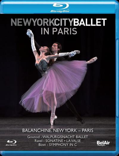 New York City Ballet &agrave; Paris : Balanchine, New York - Paris [Blu-ray]