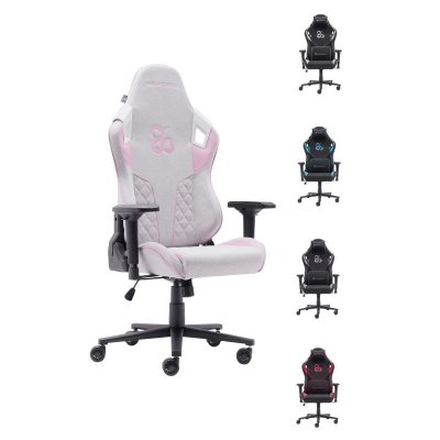 NEWSKILL  Takamikura V2 Chaise de Gaming, Acier alli&eacute;, Rose, Mediana