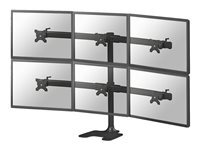 NEOMOUNTS Newstar flat screen desk mount stand grommet noir