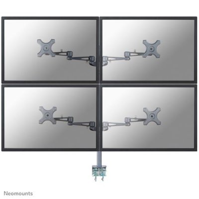 NEOMOUNTS Newstar support bureau 4 ecrans lcd/led jusquau 26 noir