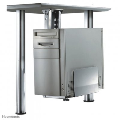 NEWSTAR  Support d'ordinateur - Montable sous bureau - Argent