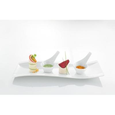 VILLEROY & BOCH NewWave Assiette &agrave; antipasti Blanc 