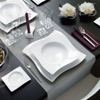 VILLEROY & BOCH NewWave Assiette creuse Blanc 