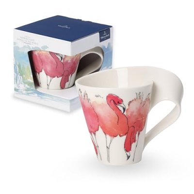 VILLEROY & BOCH NewWave Caff&egrave; Flament rose Mug (emballage cadeau) Rose 