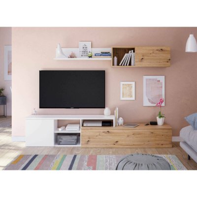 FRS Nexo plus tv lounge - ch&ecirc;ne nodi et blanc artik 44 a x 221 an x 40 p