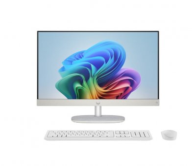 HP Next Gen AI 24-ct2003nf 23,8"" Copilot+ AMD Ryzen AI 5 16 Go RAM 512 Go SSD Blanc coquillage