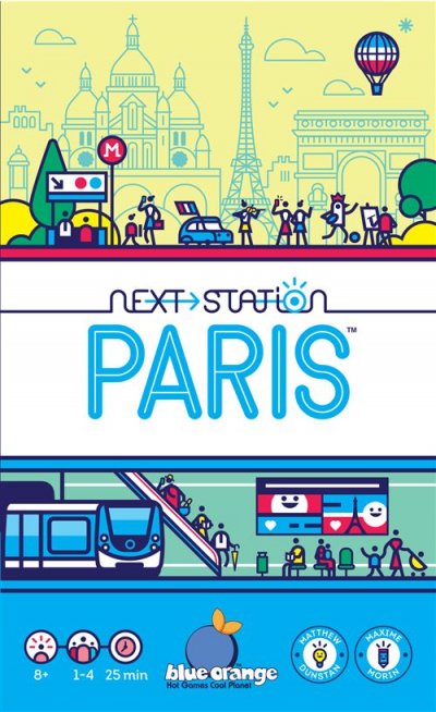 BLUE ORANGE Next Station - Paris : Jeu de Strat&eacute;gie Passionnant - Neuf