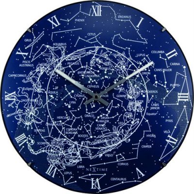 NeXtime 3165.0 Milky Way Dome Plastique Phosphorescent 35x35x5 cm