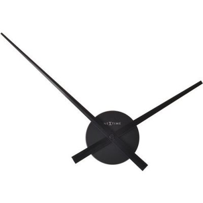 Nextime horloge murale - small hands- aluminium - argent &oslash; 48cm