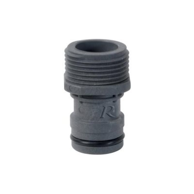 RIBILAND Nez de robinet 1'' filet&eacute; m&acirc;le gros d&eacute;bit