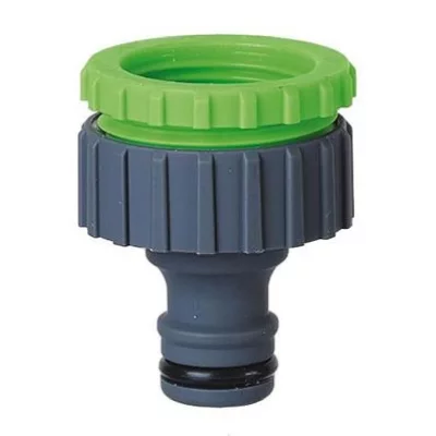 RIBILAND Nez de robinet filet&eacute; bi-mati&egrave;re soft touch 26x34mm PRA/RB.1206