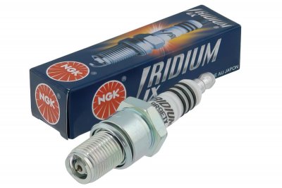 NGK  Bougie, Bougies pour moto et scooter, BR8EIX iridium
