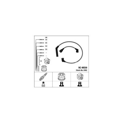 NGK  Fils de bougies / Faisceau d'allumage 9302