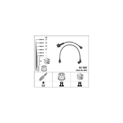 NGK  Fils de bougies / Faisceau d'allumage 9643