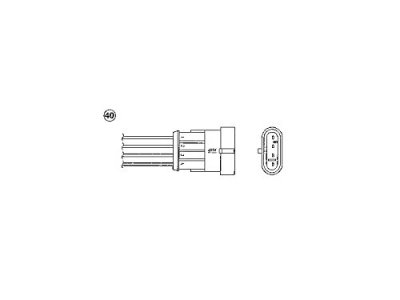 NGK  Sonde lambda 7864 ALFA ROMEO 147