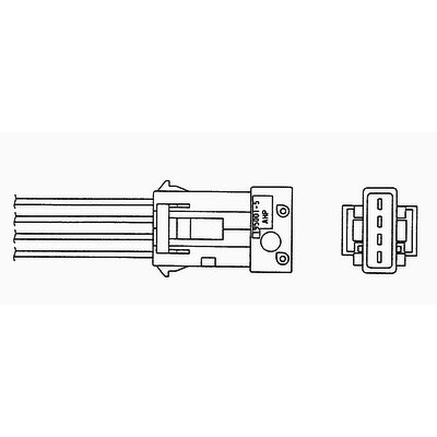 NTK NGK Sonde lambda pour PEUGEOT: 406 (Ref: 1982)