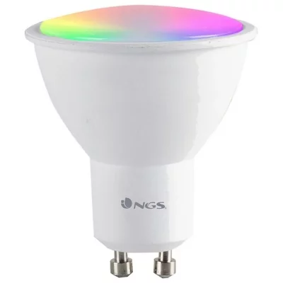 NGS  Ampoule Led Connect&eacute;e  Bulb Gleam 510c Rgb Gu10 5w 500lm Noir