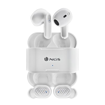 NGS  artica duo 2x auriculares bluetooth blancos