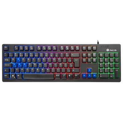 NGS  Gkx-300 Gaming Keyboard Noir Spanish QWERTY