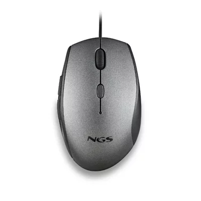 NGS  Souris filaire Moth (Noir/Gris)
