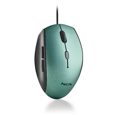 NGS  Souris filaire Moth (Noir/Vert)