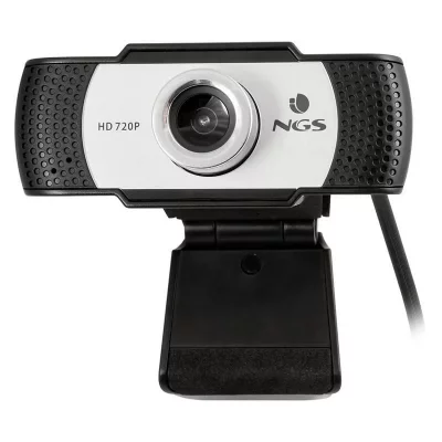 NGS  XPresscam720 - Webcam - couleur - 1 MP - 1280 x 720 - 720p - audio - USB 2.0 