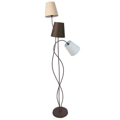 TOSEL NICE - Lampadaire arbre m&eacute;tal marron