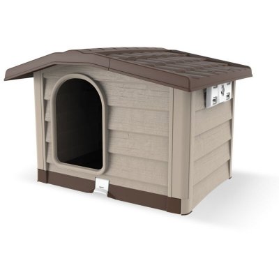 BAMA Niche Chien plastique base amovible - beige NC Beige