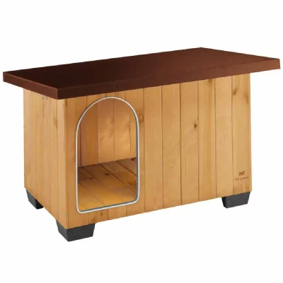 FERPLAST Niche Pour Chien En Bois - Baita 80