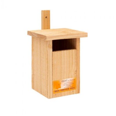 ATELIER DU MORVAN Nichoir semi-ouvert pour bergeronnettes, en pin Douglas