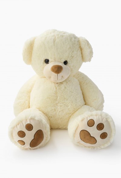 NICOTOY  - Ours en peluche, beige, 85cm, &agrave; partir de 0 mois