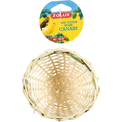 ZOLUX Nid en rotin pour canaris 