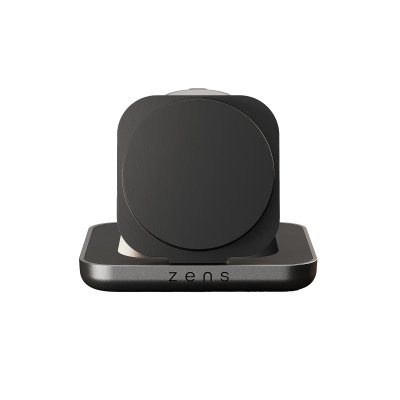 ZENS Nightstand Charger Pro 2 - Support de chargement sans fil + adaptateur secteur - 15 watt - noir