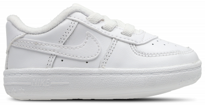 NIKE  Air Force - Sneakers B&eacute;b&eacute; - Blanc - Pointure 18.5 - Cuir