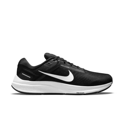 NIKE  Air Zoom Structure 24, Basket Homme, Black/White, 42 EU