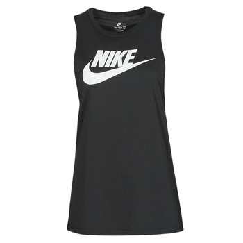 NIKE  Biglogo - Noir - T-shirt Sans Manches Femme sports taille M