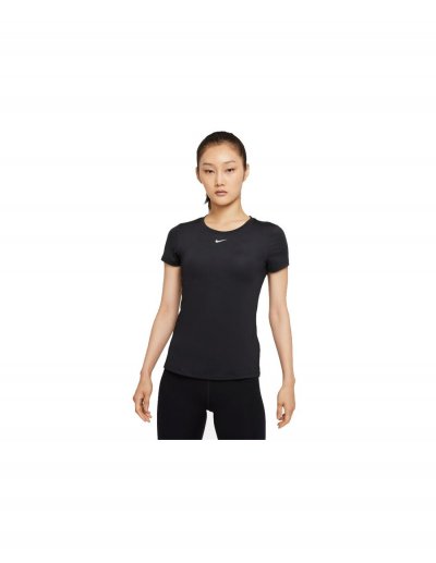 NIKE  Dri Fit One Fit Short Sleeve T-shirt Noir XS Femme