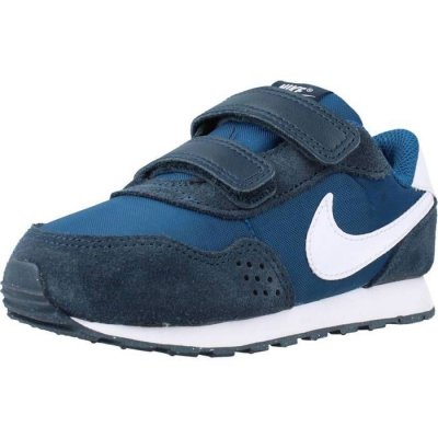 NIKE  MD Valiant Baby/Toddler Shoe, Marina/White-Armory Navy, 22 EU