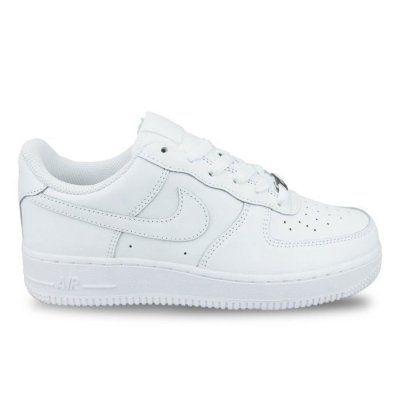 NIKE  Mixte Enfant Air Force 1 GS Baskets, Blanc, 39 EU