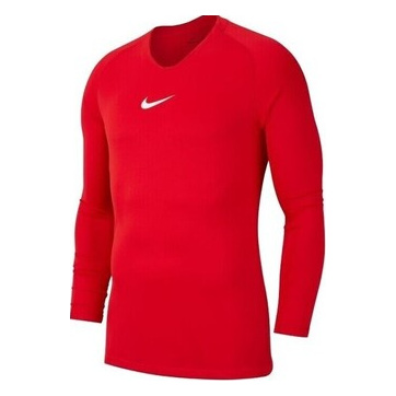 NIKE  - Park First Layer Top - Pull &Agrave; Manches Longues Homme, Rouge (Universit&eacute; Rouge / Blanc), S